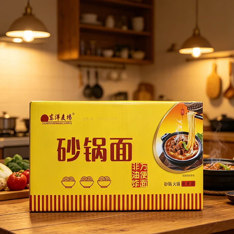 70g ক্লে পট গমের নুডলস একক ব্যাগ